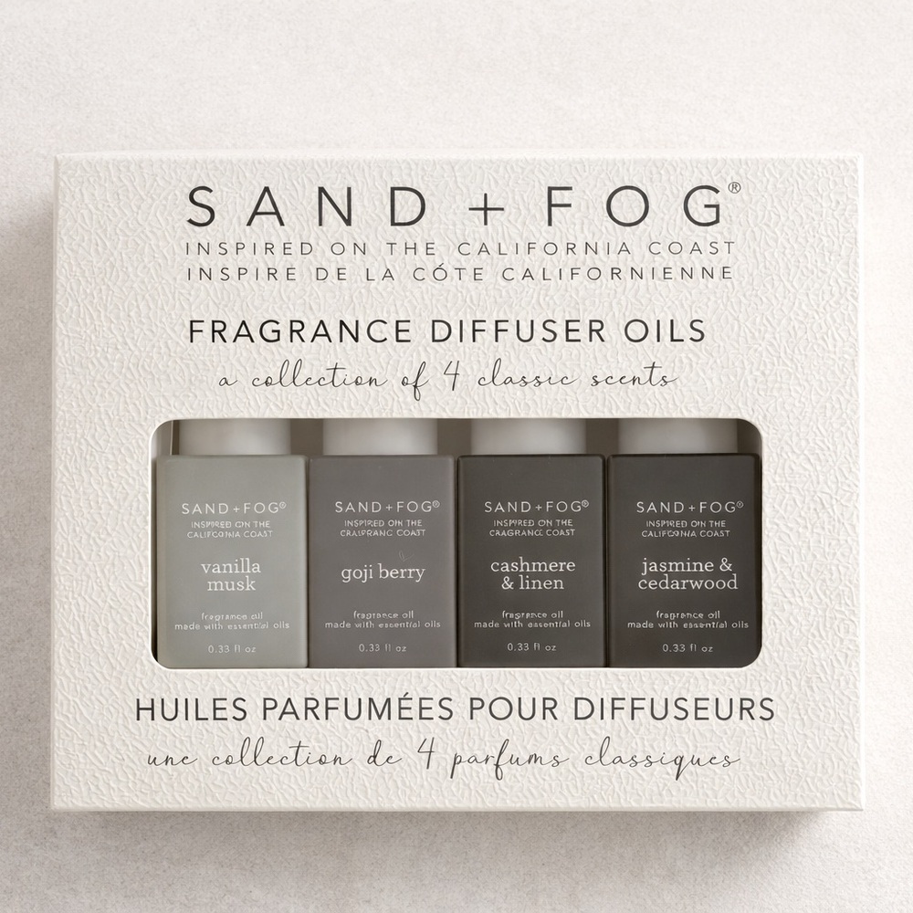 SAND + FOG Fragrance Diffuser Oils Set - Classic Scents